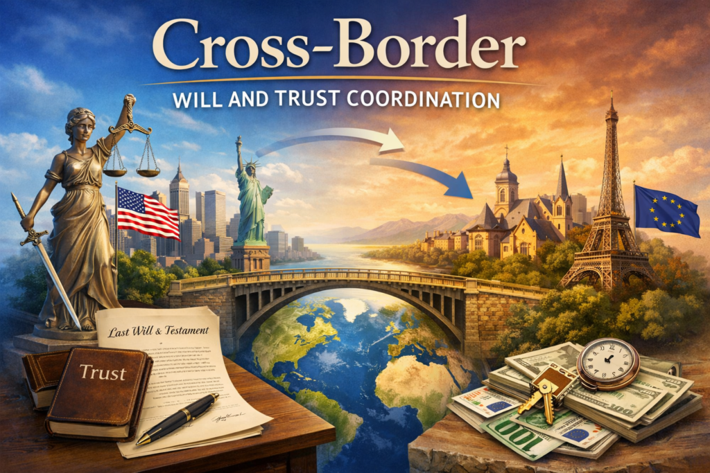 cross border will and trust coordination