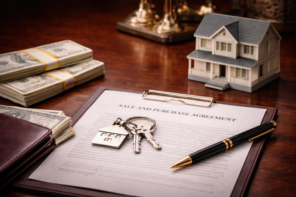 real estate purchase and sale transactions